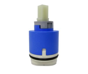 Blue single-lever faucet cartridge