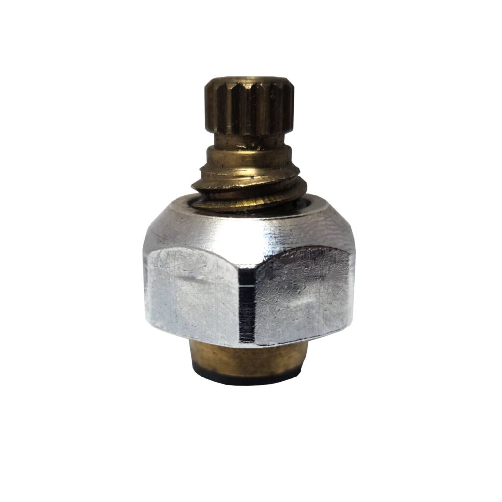 Hot Compression Stem w/ Chrome Bonnet Fits Eljer Lavatory Faucets