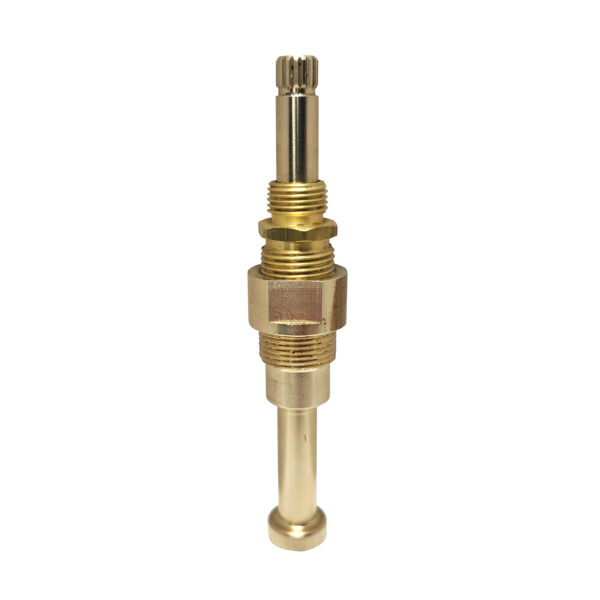Hot Polished Brass Compression Stem to Fit Central Bath Units (Short)