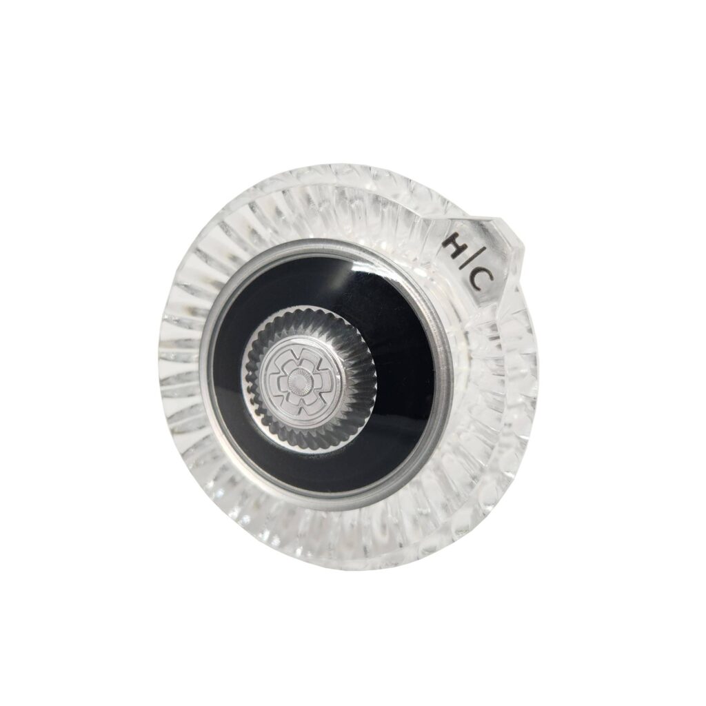 Hot & Cold Clear Acrylic Handle Fits Moen Legend Faucets