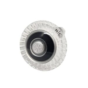 Hot & Cold Clear Acrylic Handle Fits Moen Legend Faucets