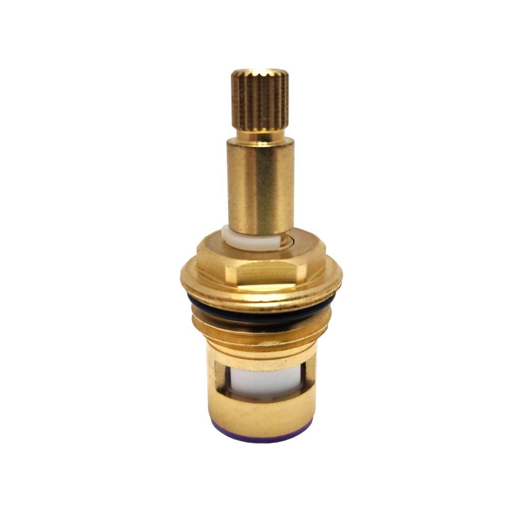 Cold 1/4" Ceramic Disc Cartridge Fits Various Imports