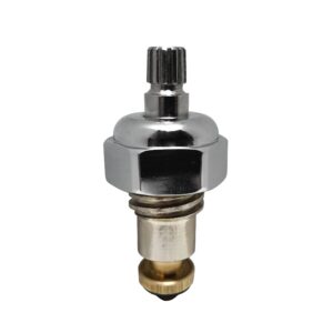 Hot Compression Stem w/ Chrome Retainer Nut Fits Fisher Wall Mounted Faucets