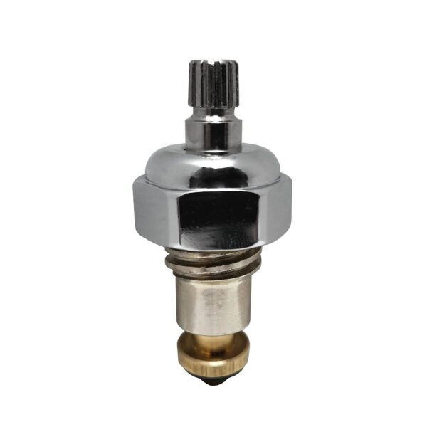 Hot Compression Stem w/ Chrome Retainer Nut Fits Fisher Wall Mounted Faucets