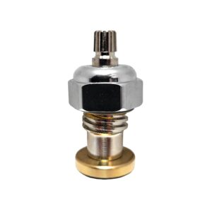 Cold Compression Stem w/ Chrome Retainer Nut Fits Fisher Faucets
