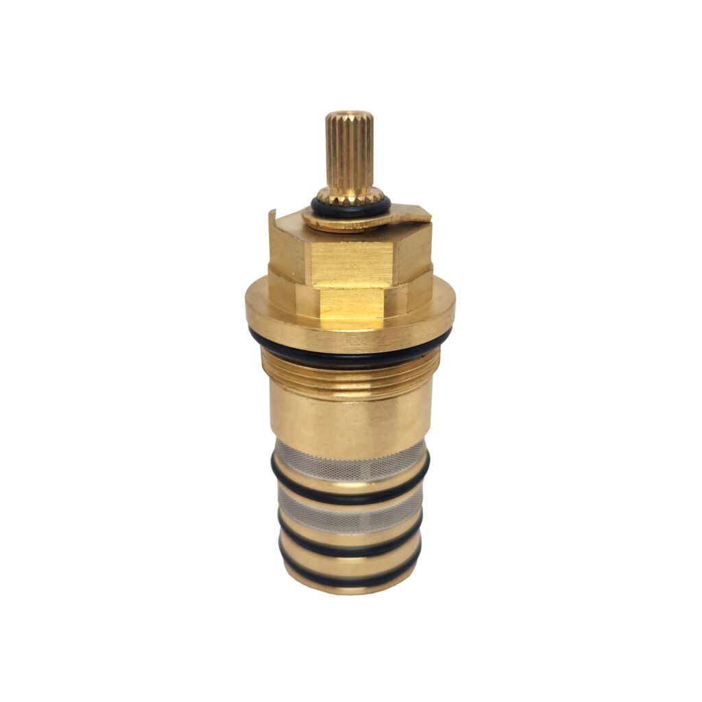 Thermostatic 3/4" Cartridge in Brass Fits Hansgrohe 94282000