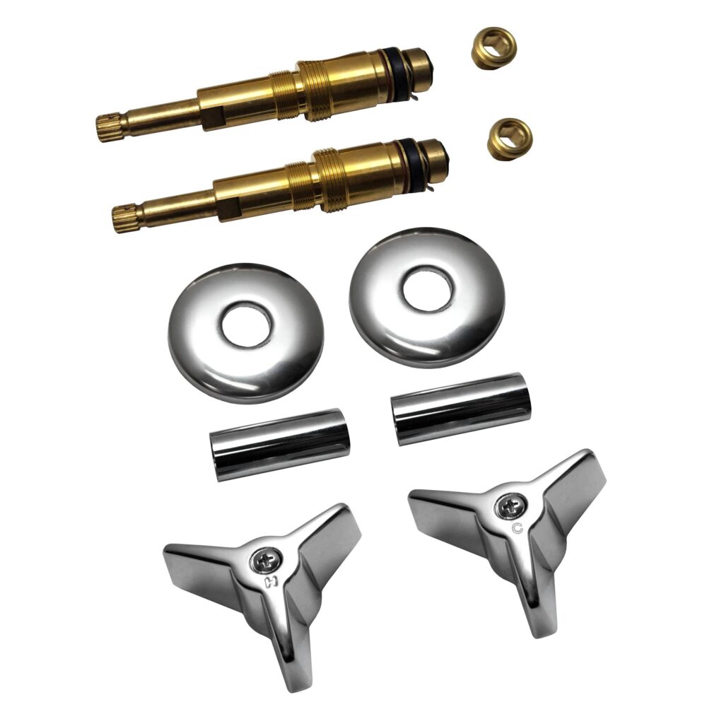 Chrome 2 Piece Rebuild Kit to Fit American Standard Colony Faucets