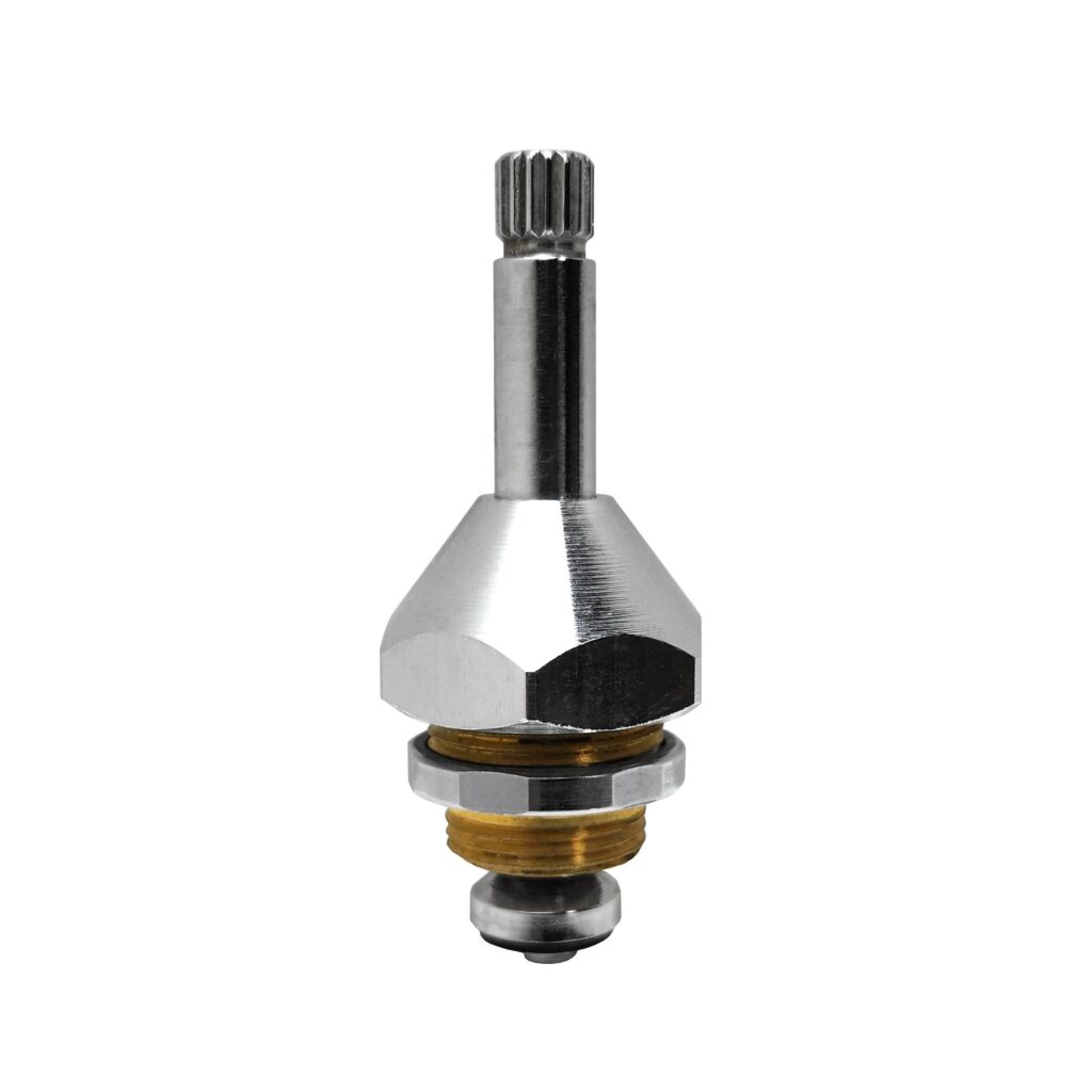 Cold Chrome Compression Stem w/ Bonnet Fits Sayco Faucets