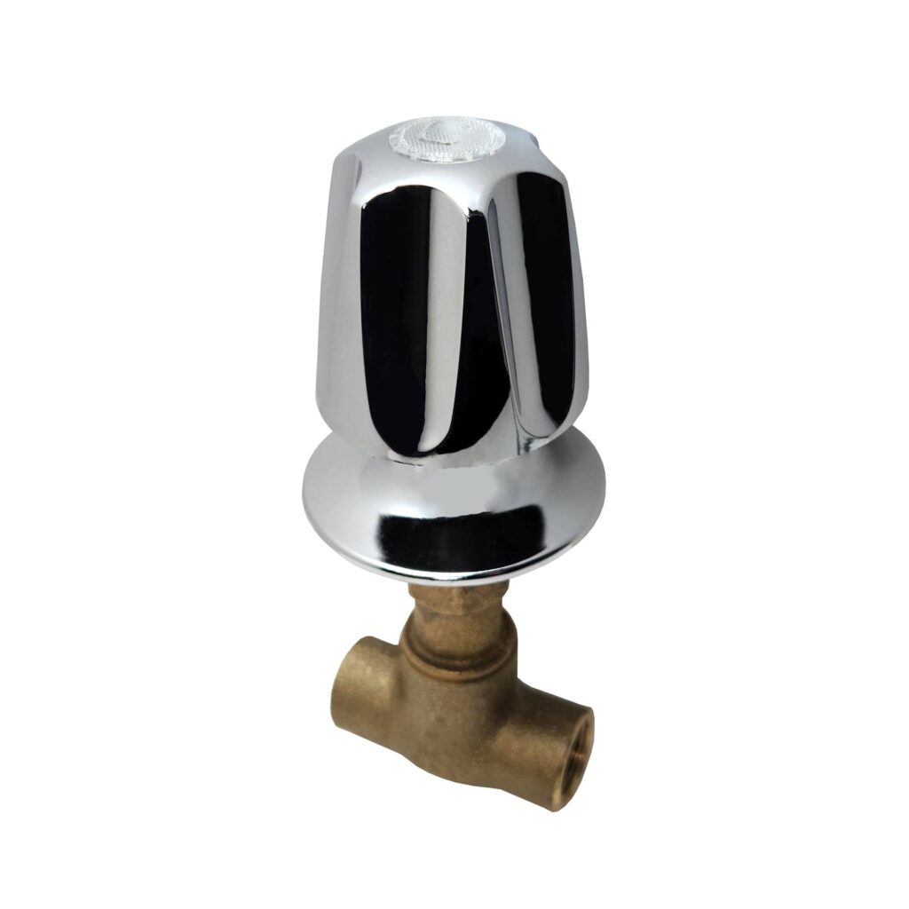 1/2" IPS Tile Stop Valve Fits Price Pfister & Various Other Faucets