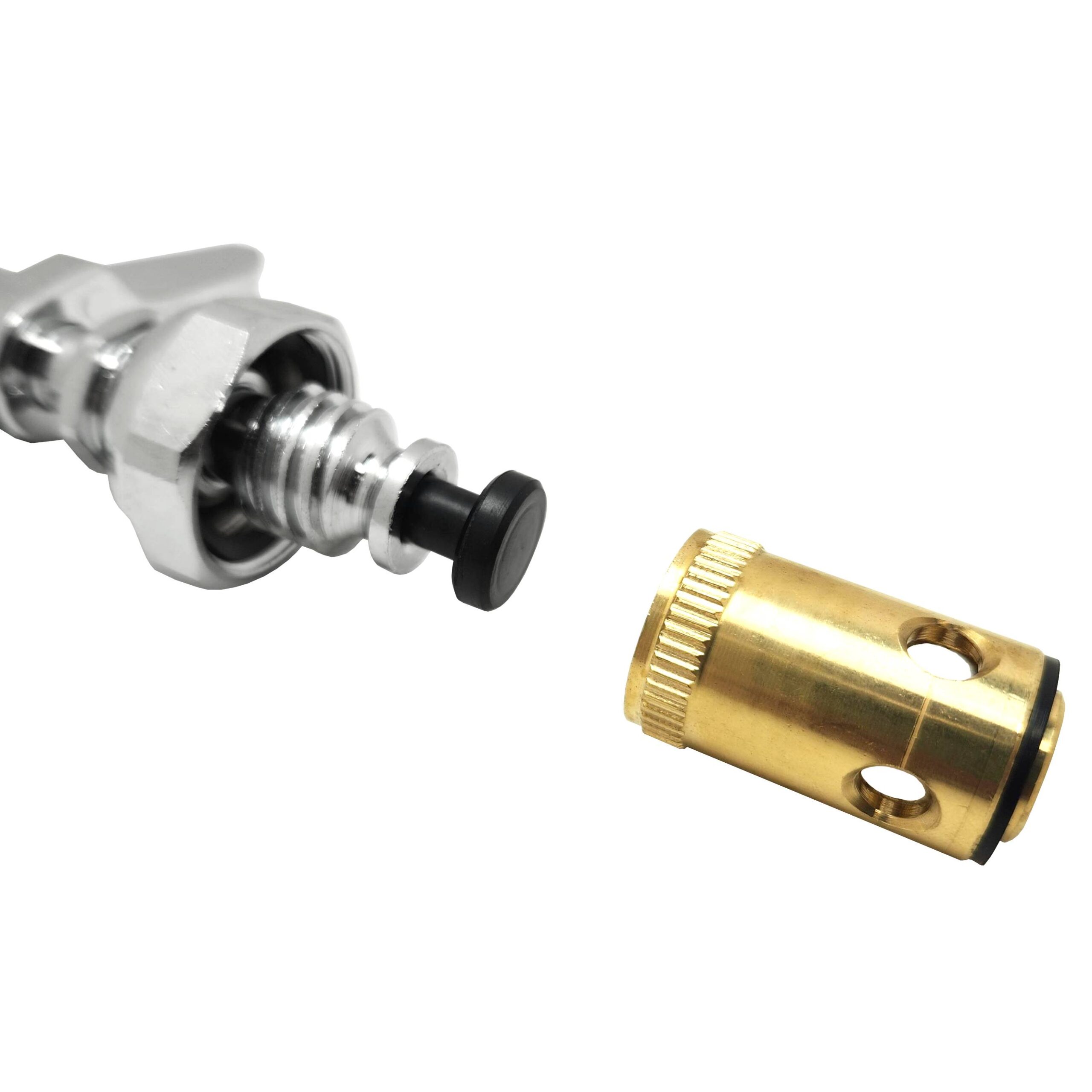 Hot Compression Stem Assembly W/ Spring Check Fits T&S Faucets - Image 2