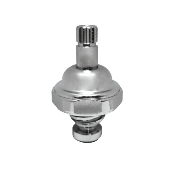 Cold Chrome Compression Stem w/ Bonnet Fits Sears Faucets