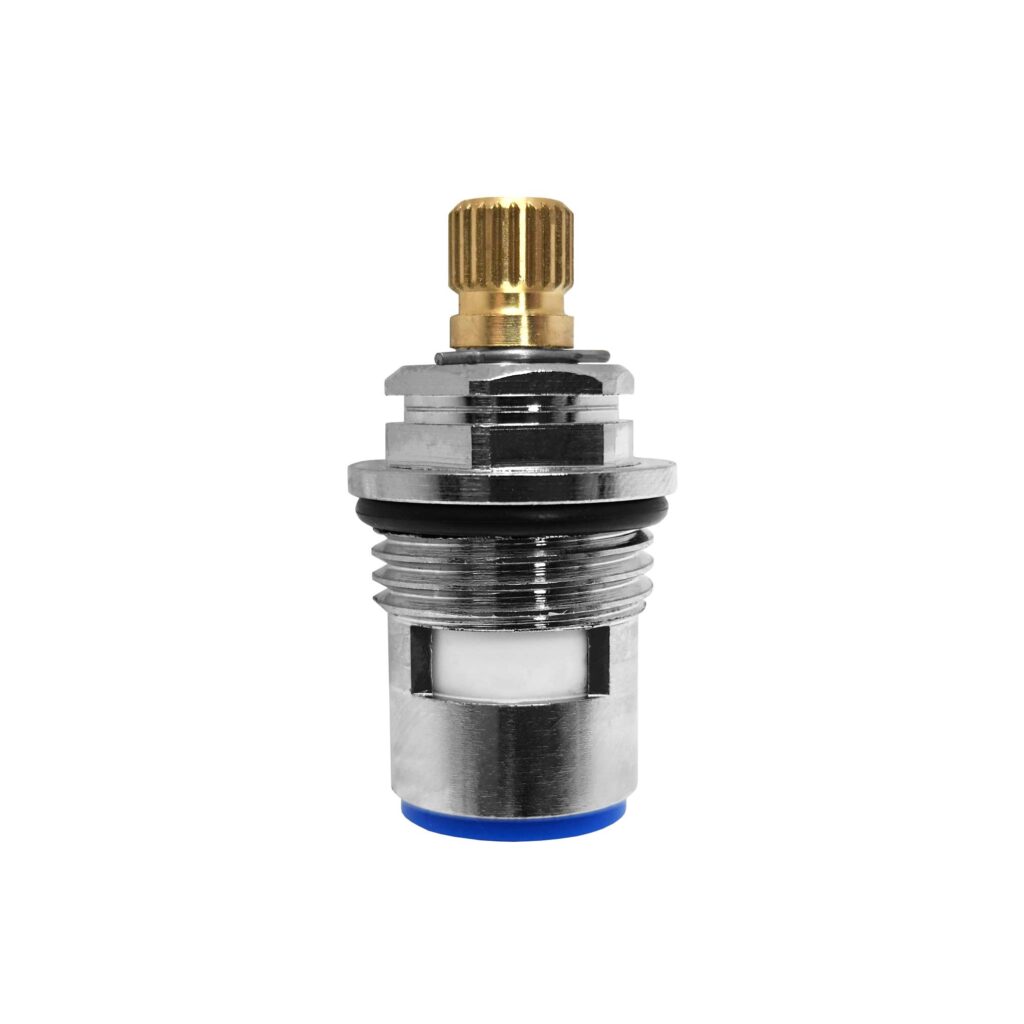 Cold Ceramic Disc Cartridge Hex Top Fits Various Faucets 24PT Broach