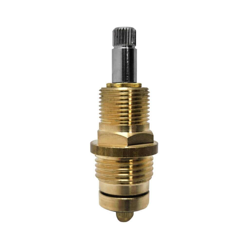 Hot or Cold No-Rise Compression Stem Fits Various Faucets