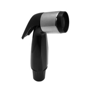 Black Rinse Away Side Spray Head Fits Various