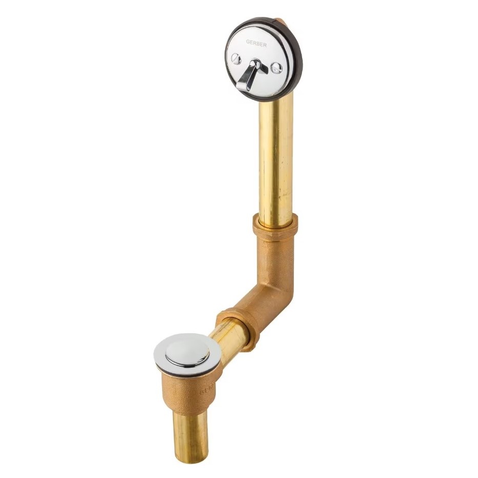 Gerber Classics Pop-Up All Drain in Shoe for Standard Tub