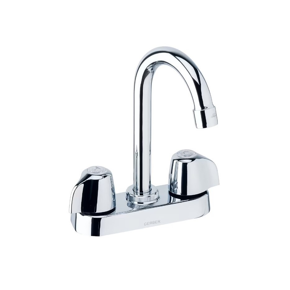 Gerber Classics Two Handle, Bar Faucet with Metal Handles