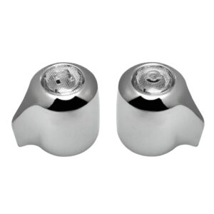 Chrome Hot & Cold Handle Fits Various Gerber Shower Faucets