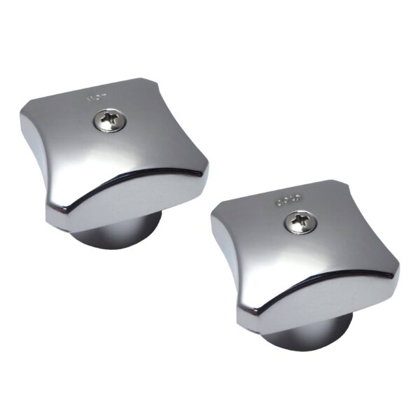 chrome-hot-cold-knob-handles-fit-kohler-triton-faucets