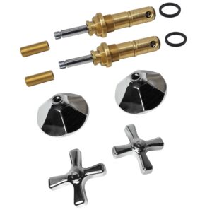 Chrome 2 Piece Rebuild Kit to Fit American Standard Renu