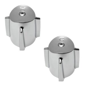 Chrome Hot & Cold Handles Fit Pfister Contempra Faucets