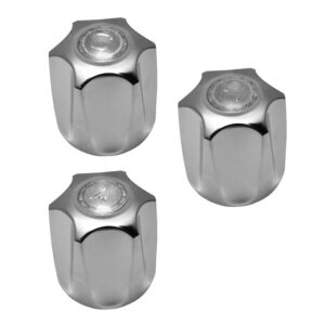 Chrome Hot, Cold & Diverter Handles Fit Pfister Verve Faucets